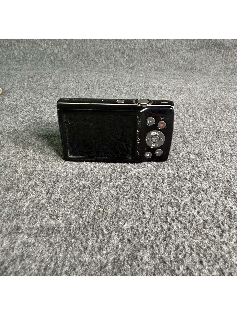 Canon IXUS 185 Digital Camera 20MP Black 8X Zoom Compact Point Shoot Untested - Picture 2 of 7